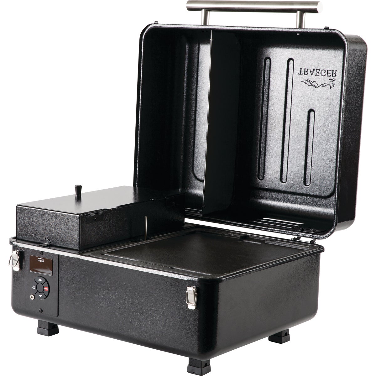Traeger Ranger Portable Wood Pellet Grill, Black Image 4