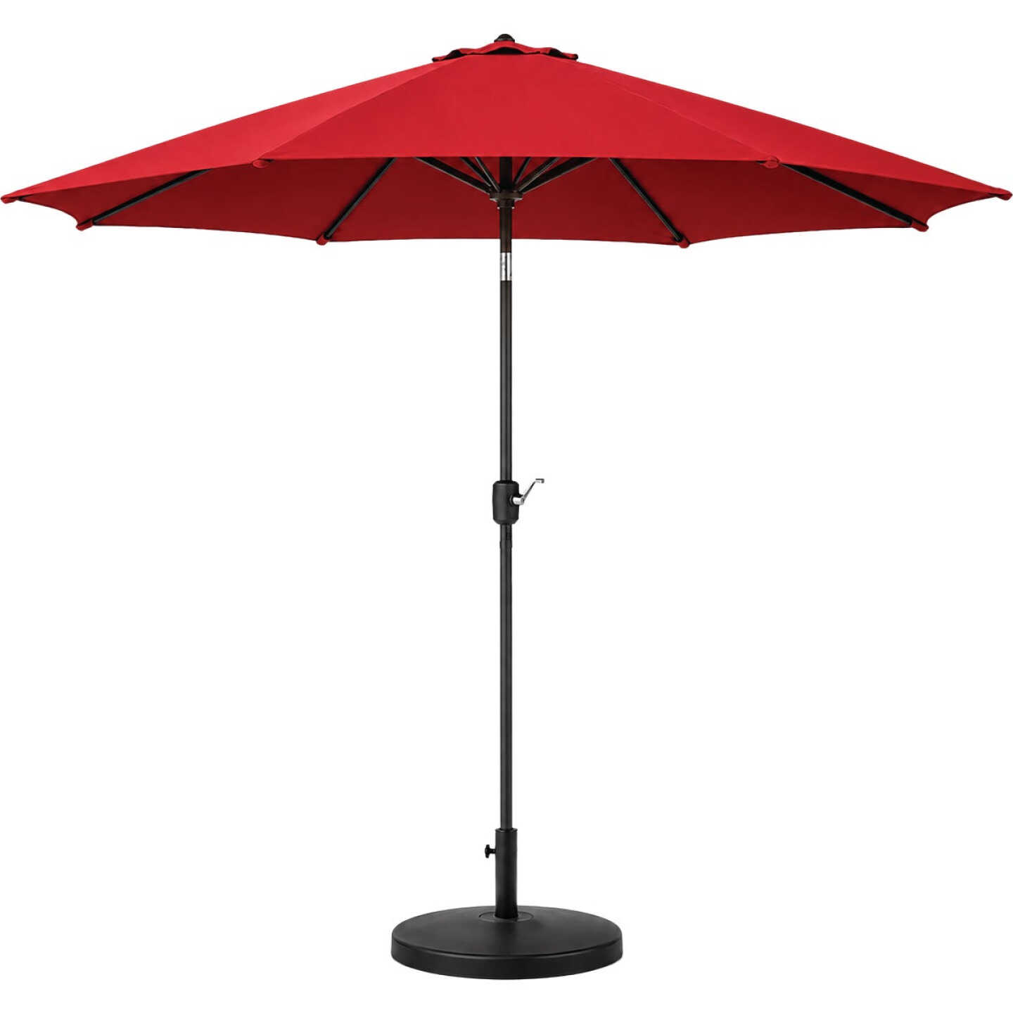 Cabana Beach 9 Ft. Aluminum Pole Red Formosol Market Umbrella Image 3