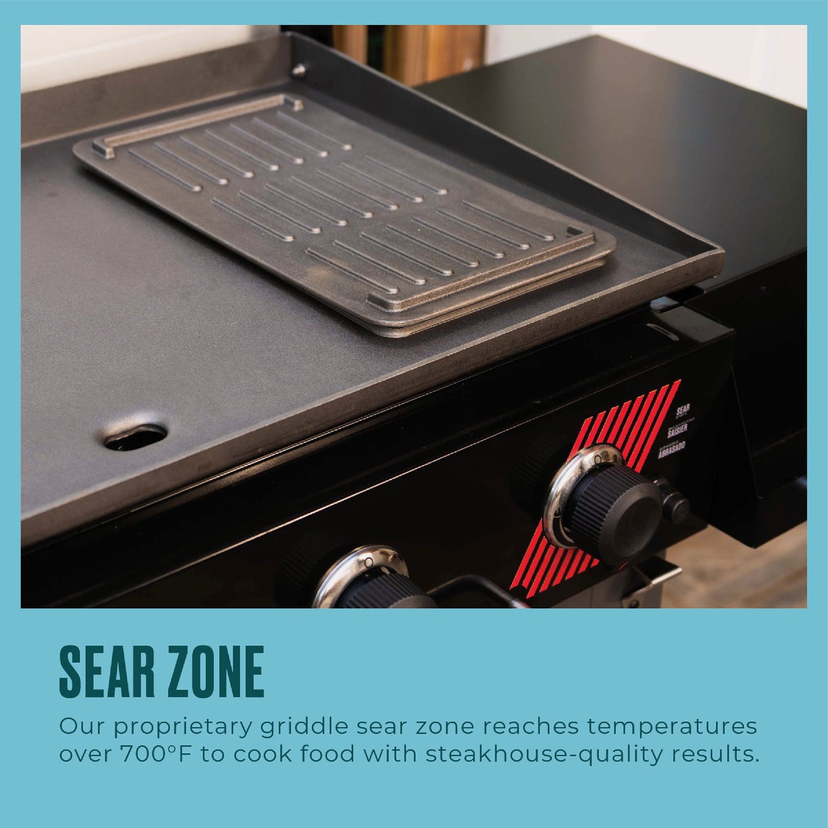 Char-Broil 36 In. Performance Series Deluxe Propane Gas Griddle with Cart 4 Burner Flat Top Grill, Black Image 4