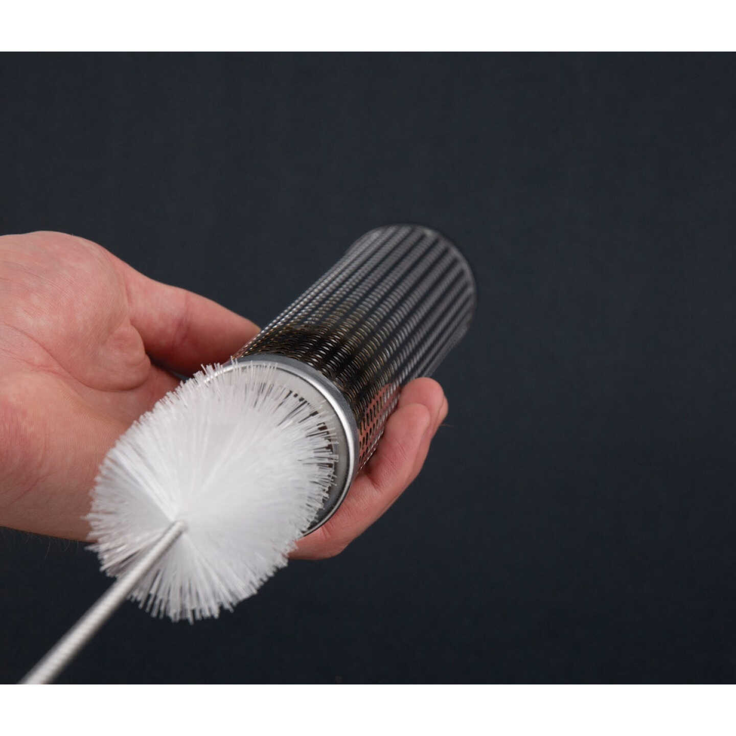 GrillPro Pellet Tube with Brush Image 2