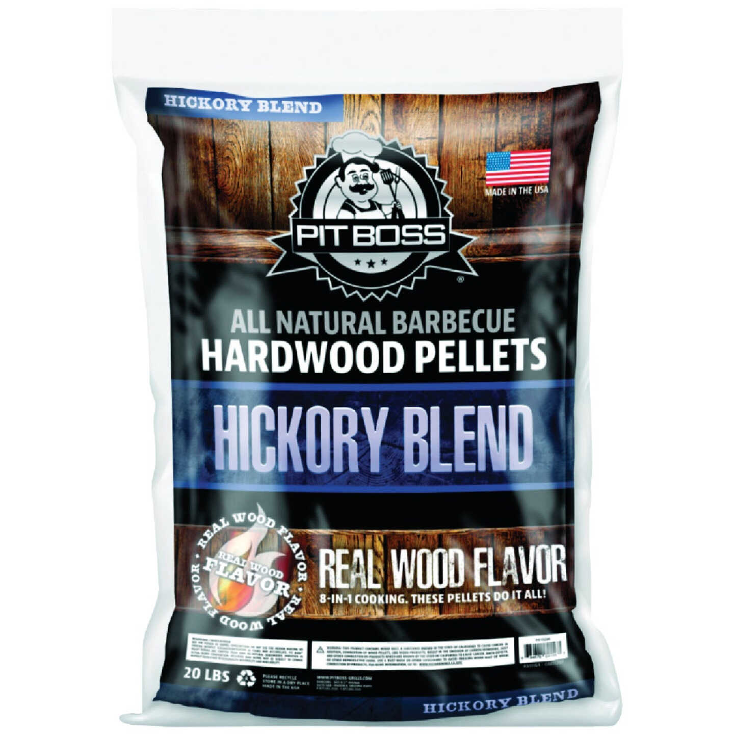 Pit Boss 20 Lb. Hickory Wood Pellets Image 1