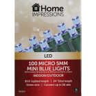 Home Impressions Blue 100-Bulb Micro 5MM Mini LED Light Set Image 2