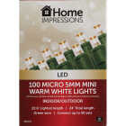 Home Impressions Warm White 100-Bulb Micro 5MM Mini LED Light Set Image 2