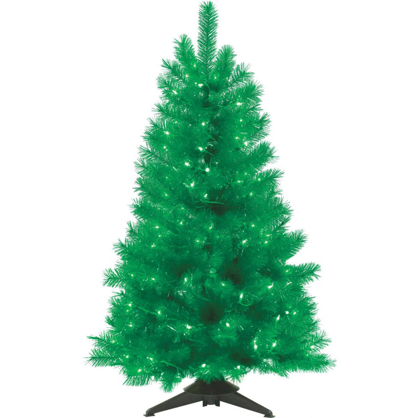 GREEN TRAN CLEAR LT TREE Image 1