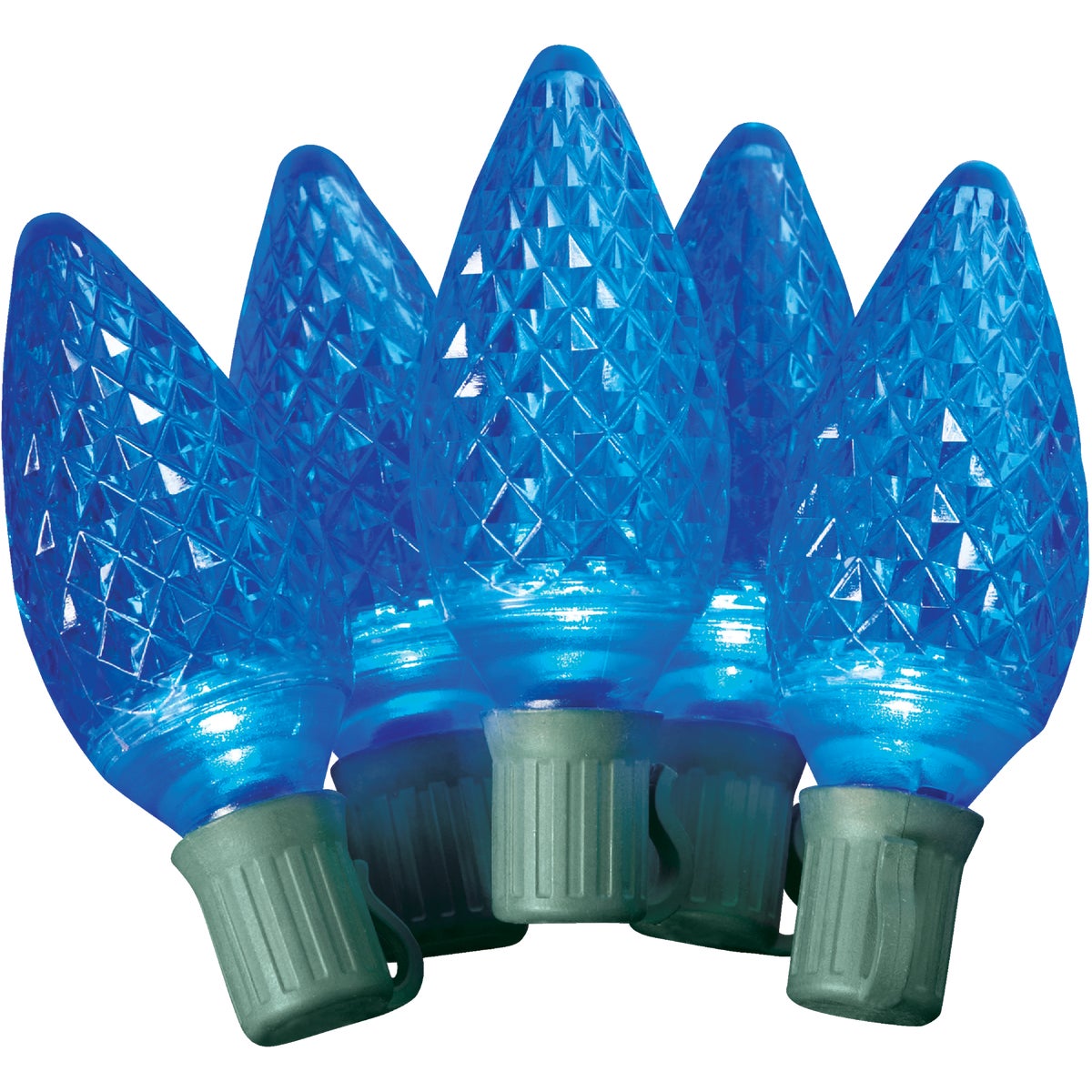 Home Impressions Blue 25-Bulb C9 LED Light Set Image 1