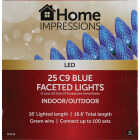 Home Impressions Blue 25-Bulb C9 LED Light Set Image 2