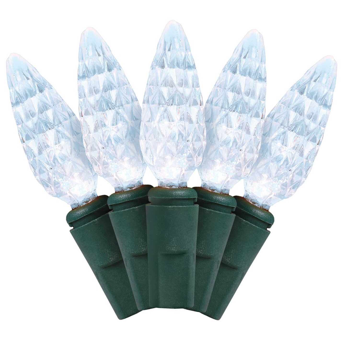 Home Impressions Pure White 70-Bulb C6 LED Light Set Image 1