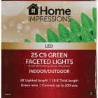 Home Impressions Green 25-Bulb C9 LED Light Set Image 2