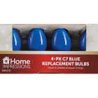 Home Impressions C7 Blue Ceramic 125V Replacement Light Bulb (4-Pack) Image 2