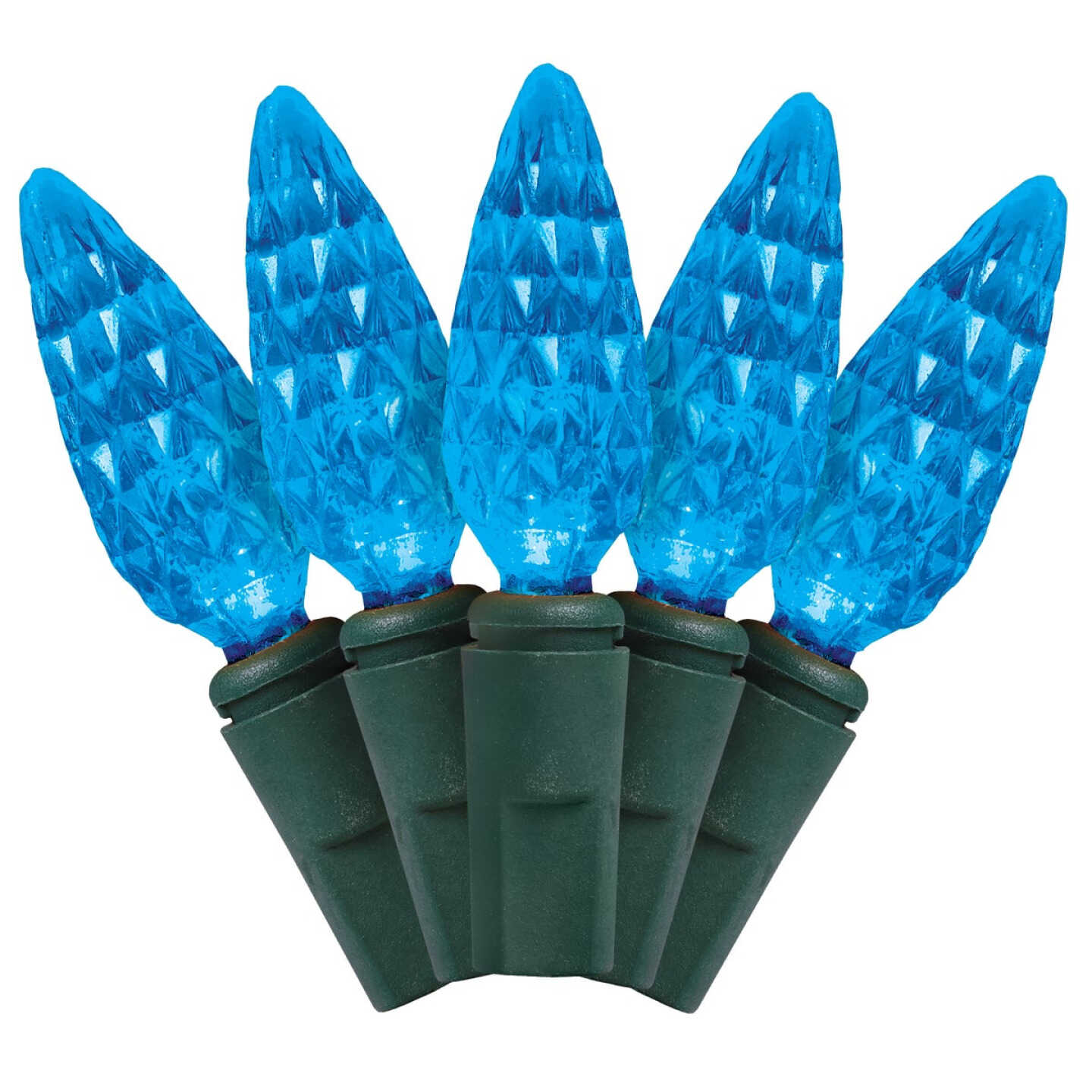 Home Impressions Blue 70-Bulb C6 LED Light Set Image 1