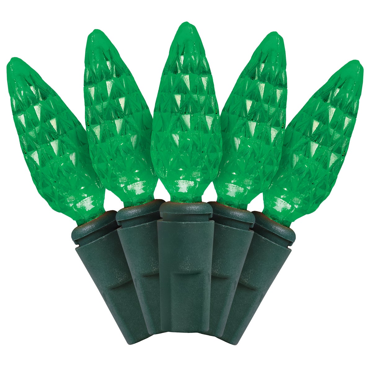 Home Impressions Green 70-Bulb C6 LED Light Set Image 1