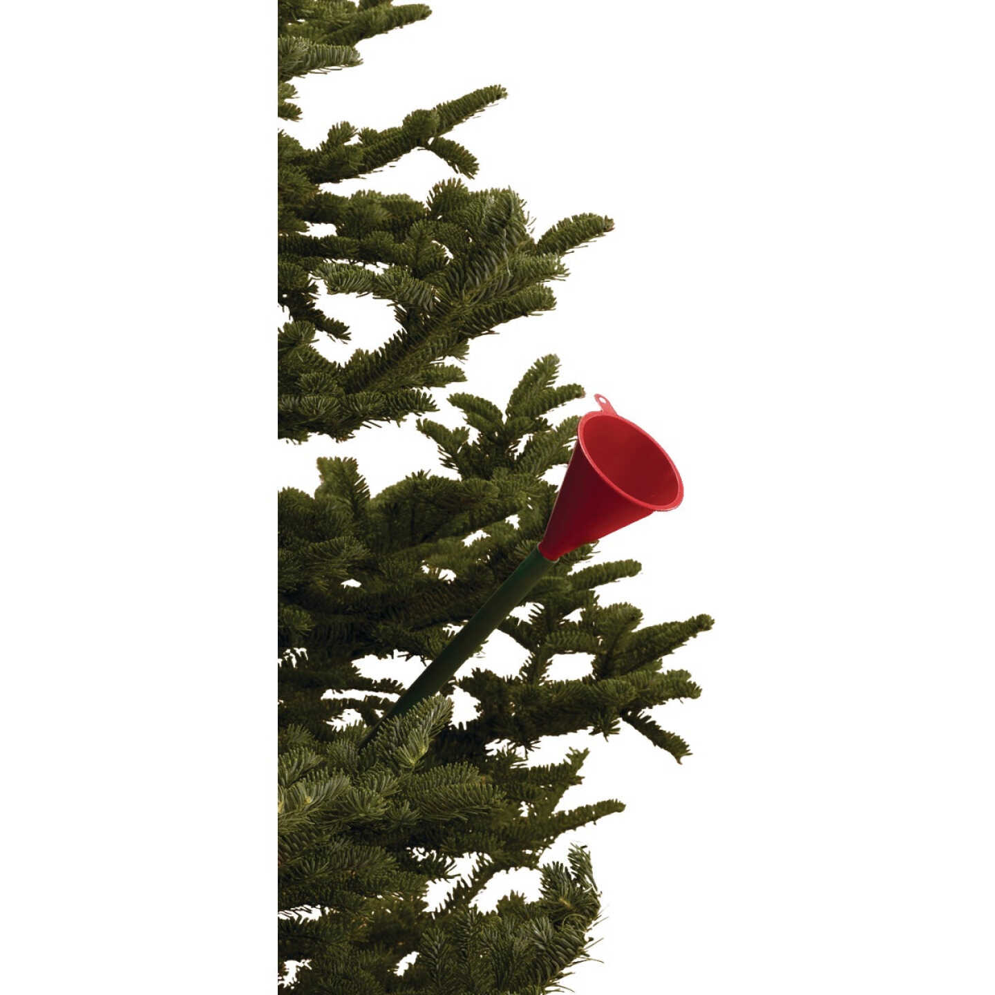 HandiThings Red & Green Plastic Christmas Tree Funnel Image 1