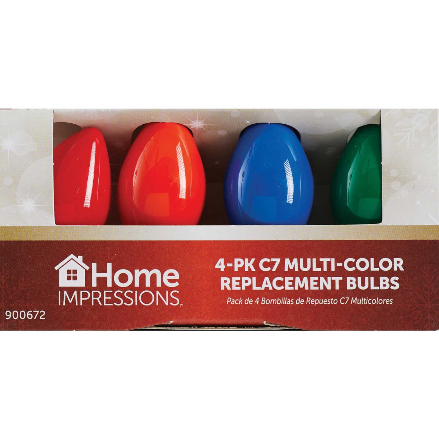 Home Impressions C7 Multi Ceramic 125V Replacement Light Bulb (4-Pack) Image 2