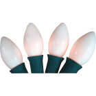 Home Impressions C9 White Ceramic 125V Replacement Light Bulb (4-Pack) Image 1