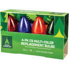 Home Impressions C9 Multi Transparent 125V Replacement Light Bulb (4-Pack) Image 3