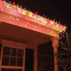 J Hofert Multi 100-Bulb Mini Incandescent Icicle Light Set with White Wire Image 2