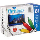 J Hofert Multi 150-Bulb Heavy-Duty Mini Incandescent Icicle Light Set with White Wire Image 4