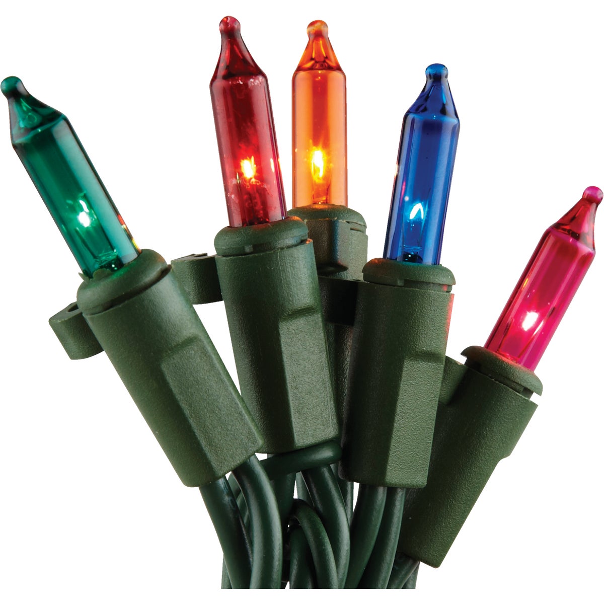 Home Impressions Multi 150-Bulb Mini Incandescent 4 Ft. x 6 Ft. Heavy-Duty Net Light Set Image 1