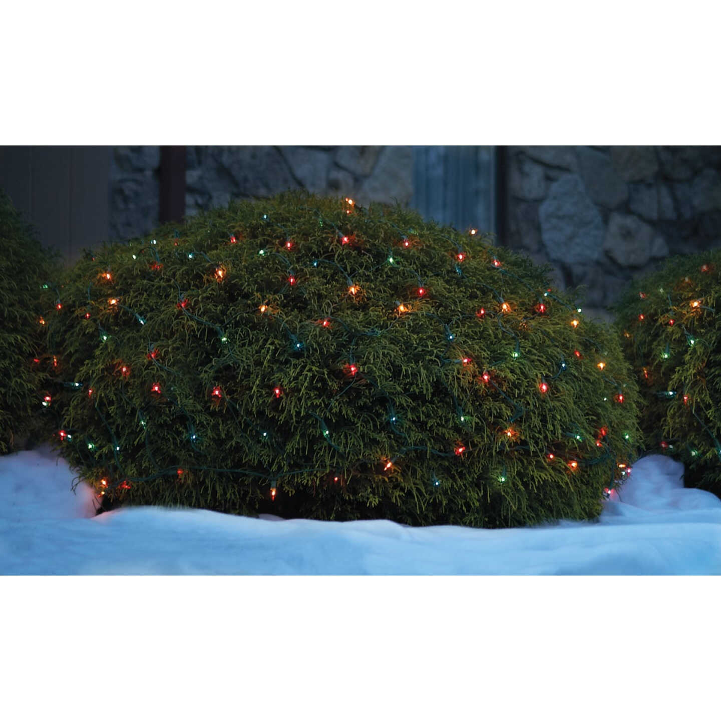 Home Impressions Multi 150-Bulb Mini Incandescent 4 Ft. x 6 Ft. Heavy-Duty Net Light Set Image 2