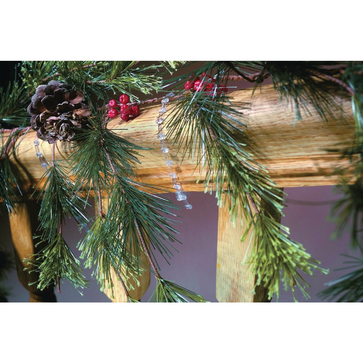 Adams 12 In. Clear Plastic Garland Tie (10-Pack) Image 2