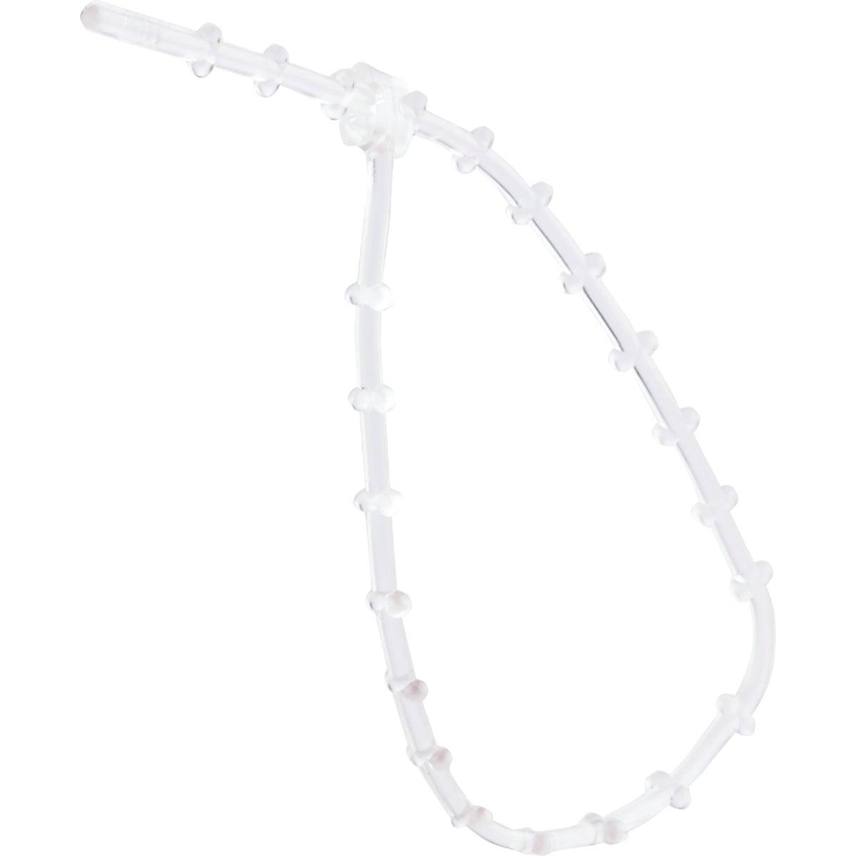 Adams 12 In. Clear Plastic Garland Tie (10-Pack) Image 3