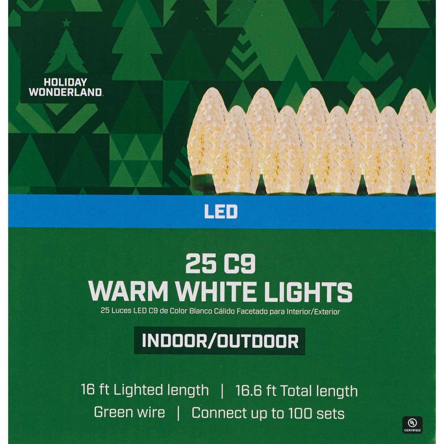 Home Impressions White 25-Bulb C9 LED Light Set Image 2