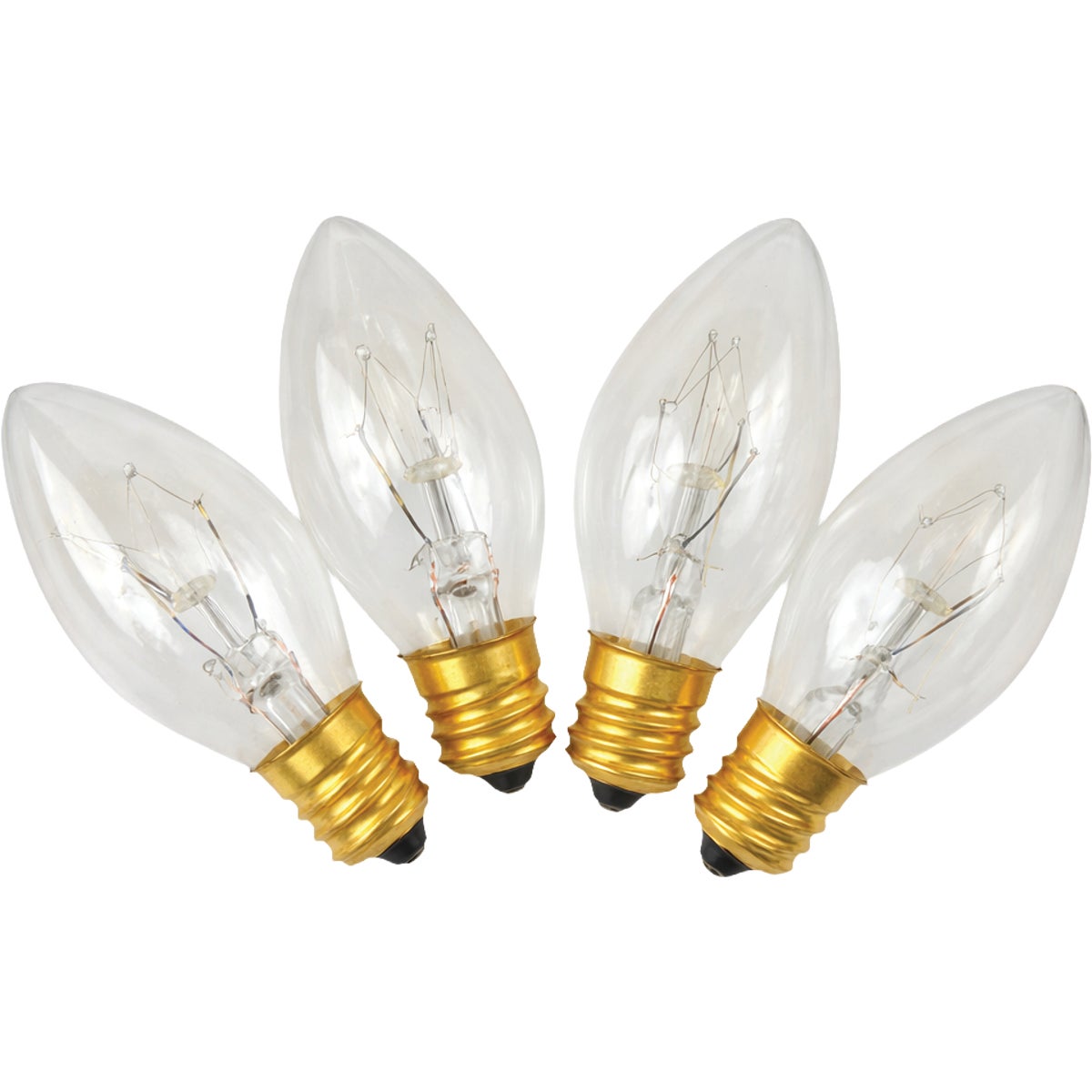 Home Impressions C7 Clear Twinkle 125V Replacement Light Bulb (4-Pack) Image 2