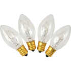 Home Impressions C7 Clear Twinkle 125V Replacement Light Bulb (4-Pack) Image 2