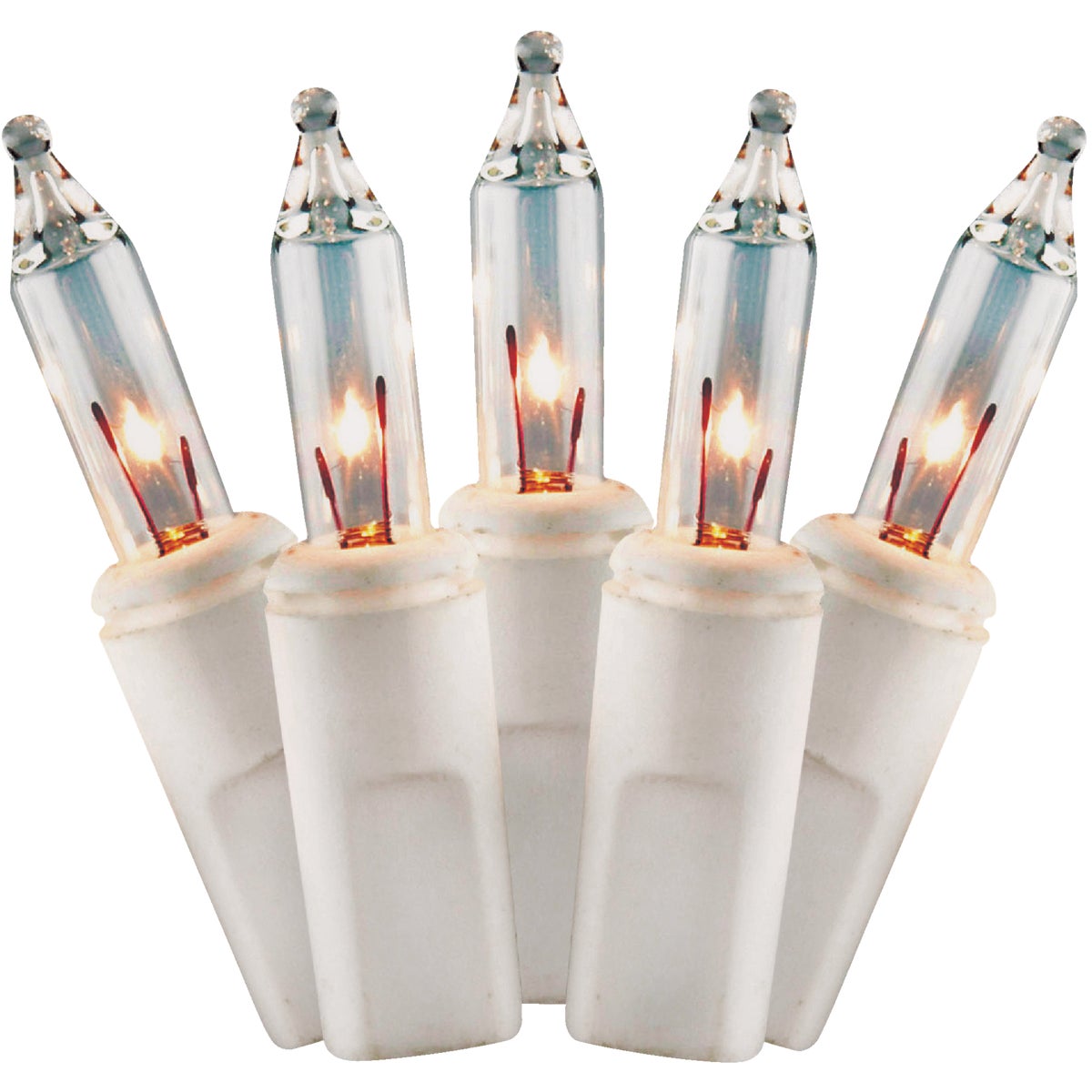 Home Impressions Clear 300-Bulb Mini
Incandescent Icicle Light Set with
White Wire Image 2