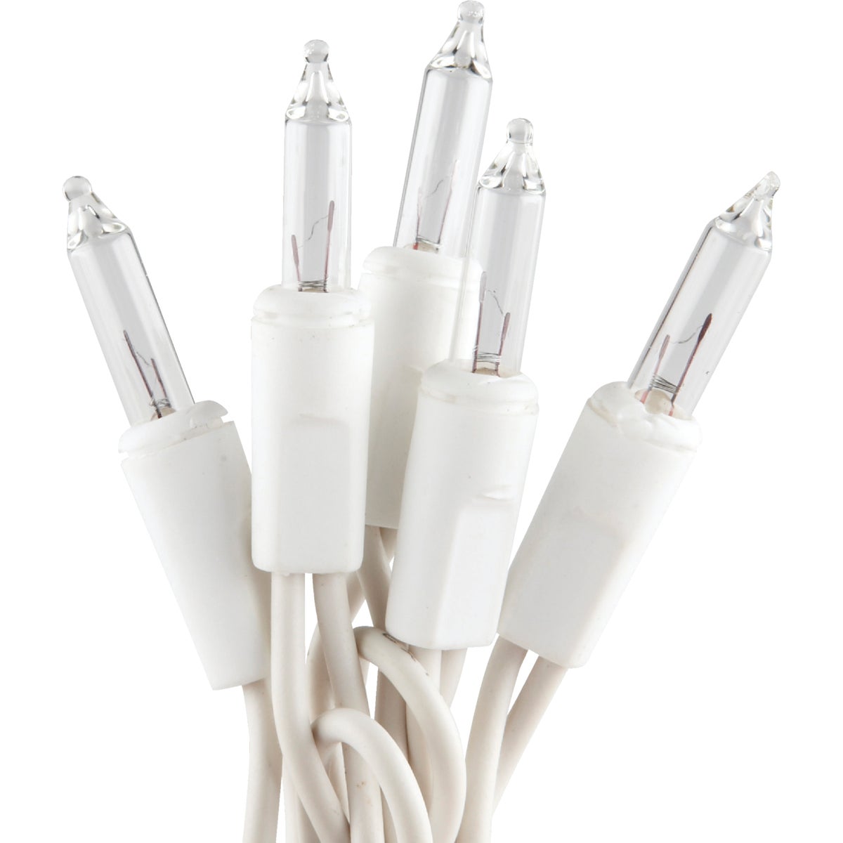 Home Impressions Clear 300-Bulb Mini
Incandescent Icicle Light Set with
White Wire Image 4