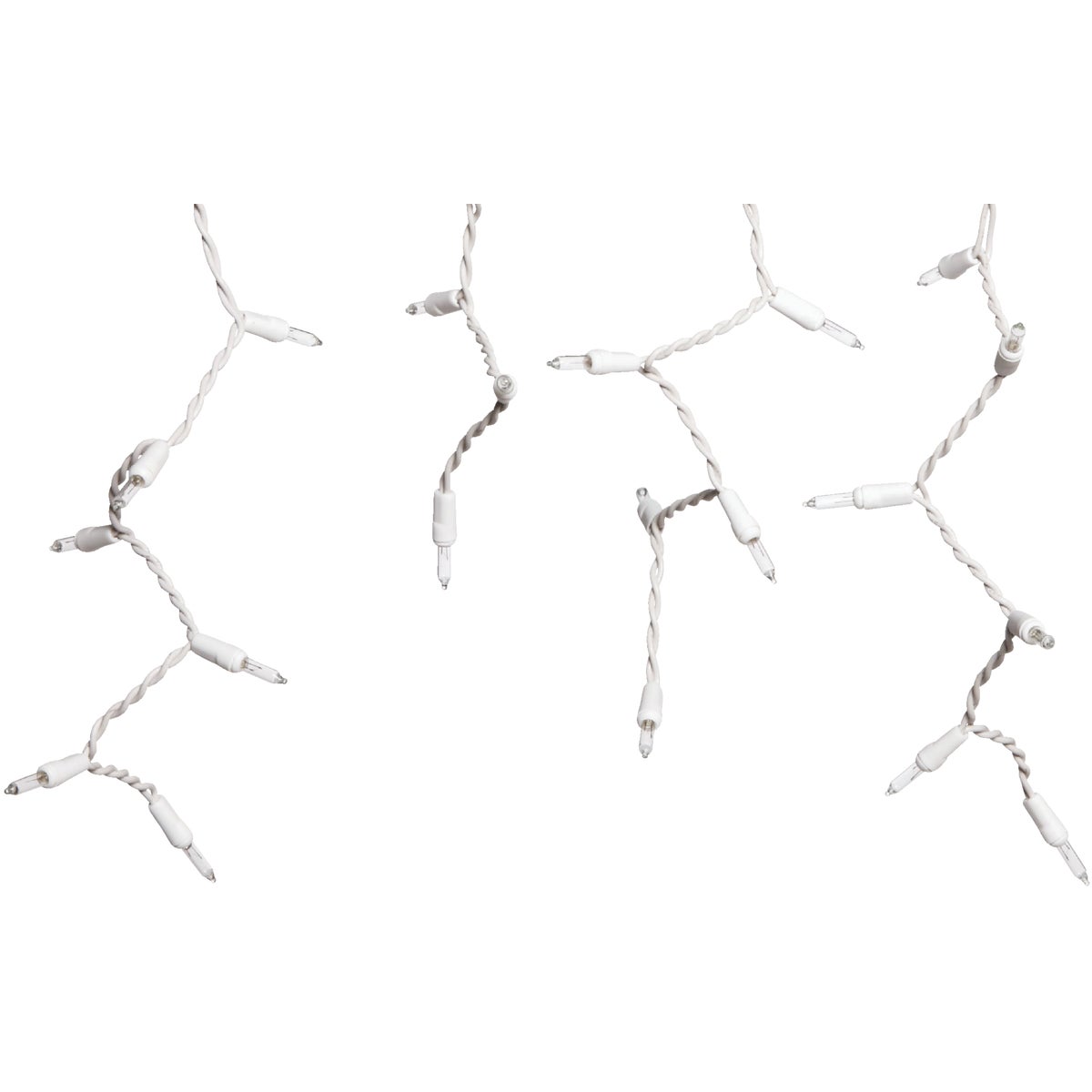 Home Impressions Clear 300-Bulb Mini
Incandescent Icicle Light Set with
White Wire Image 6