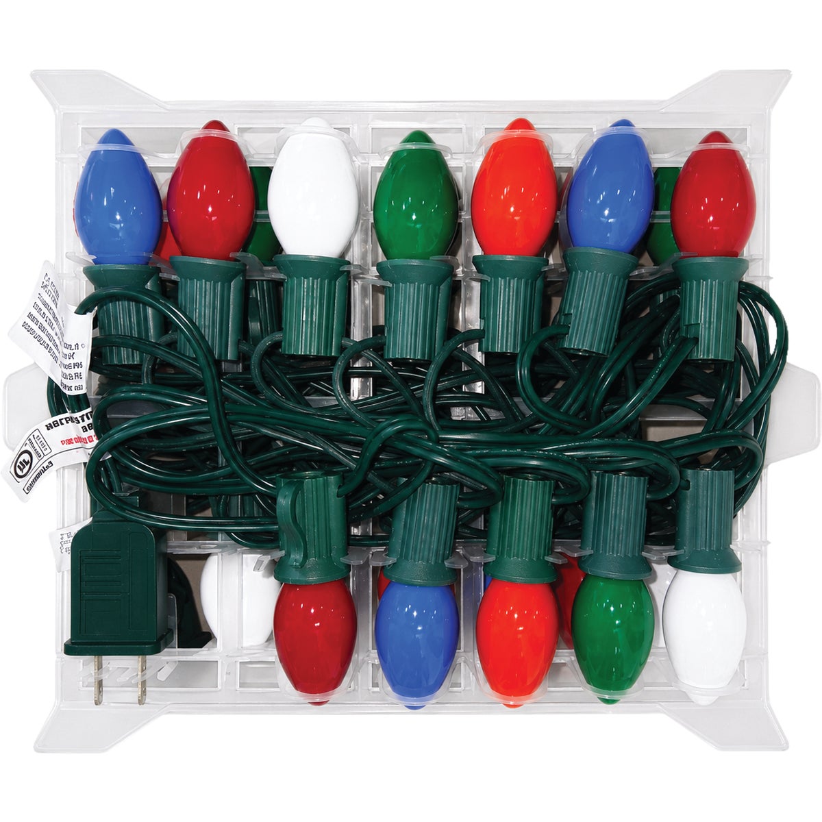Home Impressions Ceramic Multi 25-Bulb C9 Incandescent Light Set Image 5