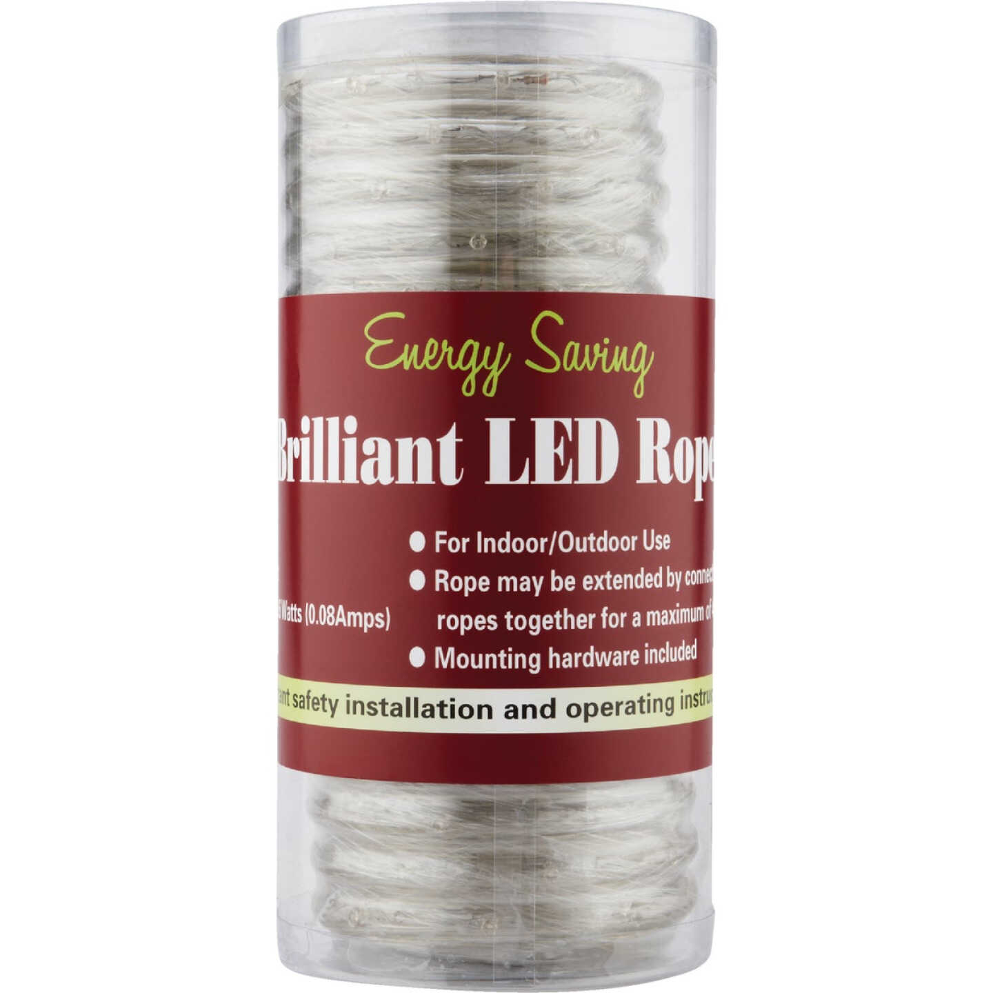 J Hofert Red 18 Ft. 144-Bulb LED Rope Light Image 2