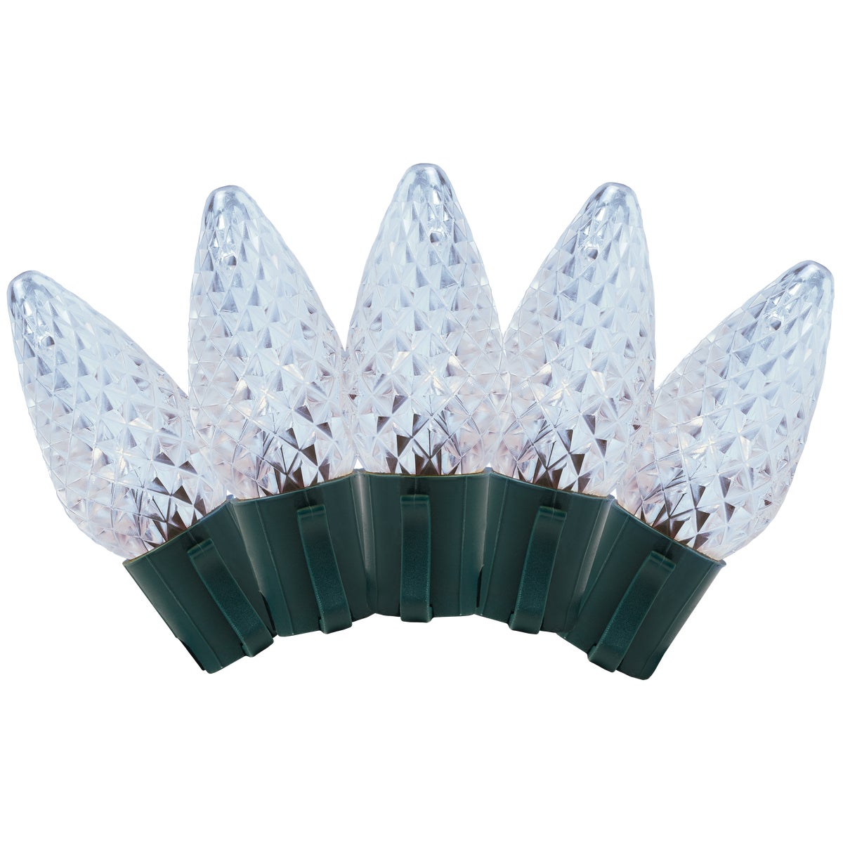 Home Impressions Pure White 100-Bulb C9 LED Light Set Image 1