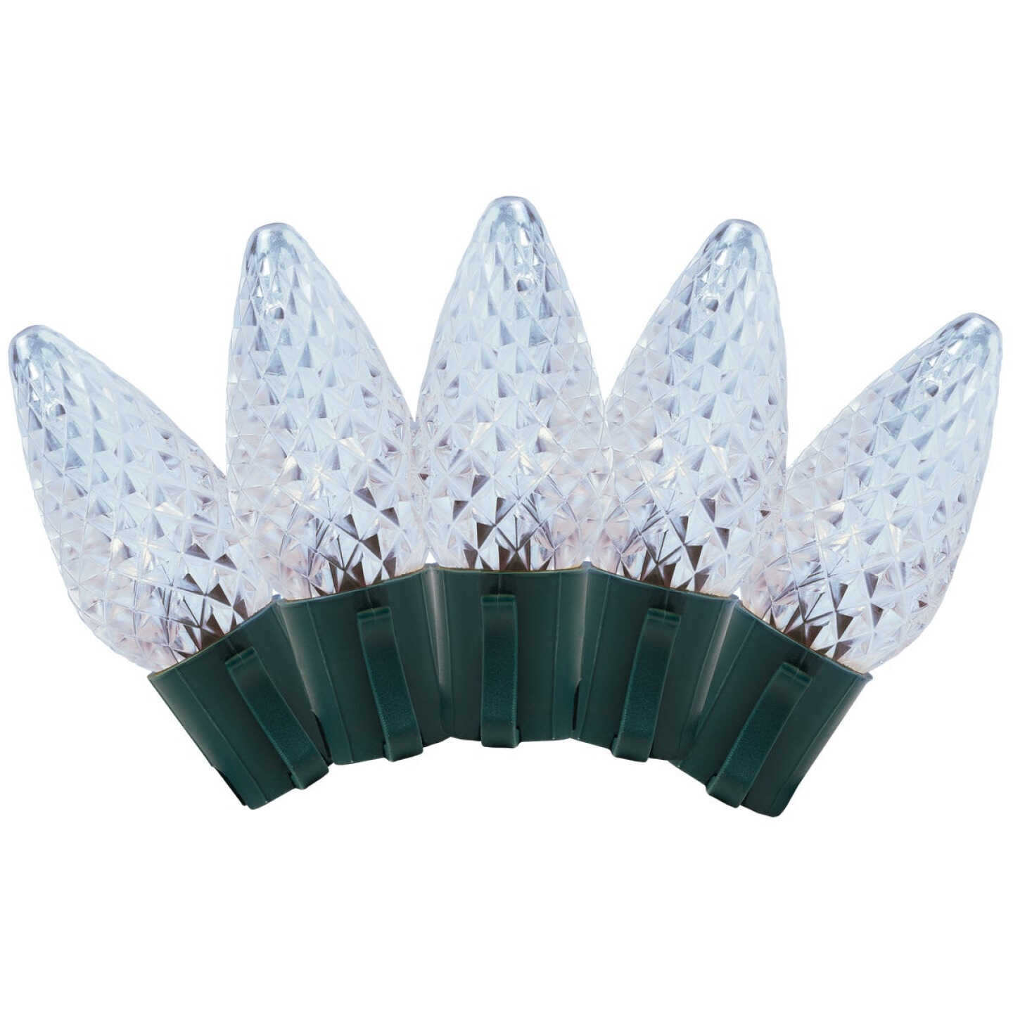 Home Impressions Pure White 100-Bulb C9 LED Light Set Image 1