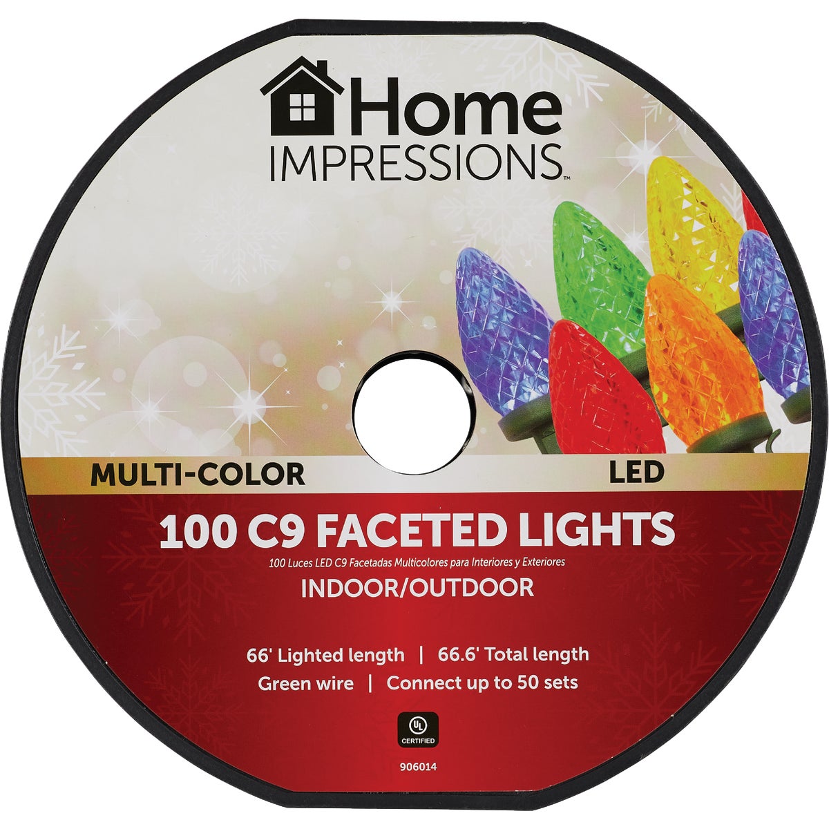 Home Impressions Multi 100-Bulb C9 LED Light Set Image 4
