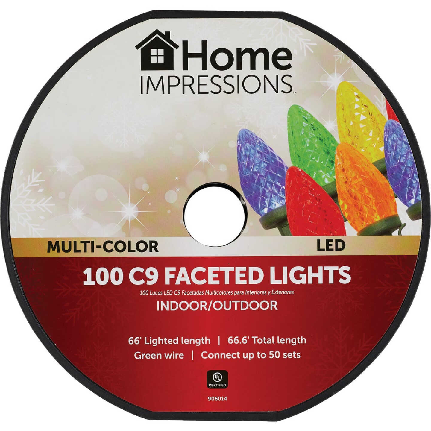 Home Impressions Multi 100-Bulb C9 LED Light Set Image 4