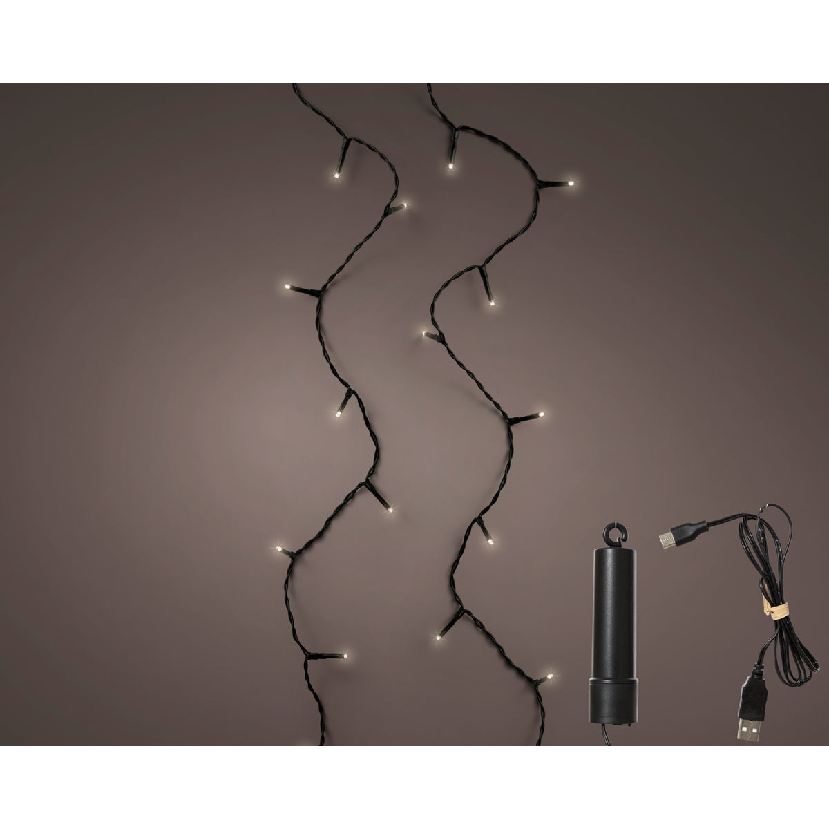 Lumineo Duracharge 24.3 Ft. Multi LED Rechargeable Light Set Image 1