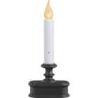 Xodus 3.5 In. W. x 8.5 In. H. x 2 In. D. Aged Bronze Flickering LED Battery Operated Candle Image 1
