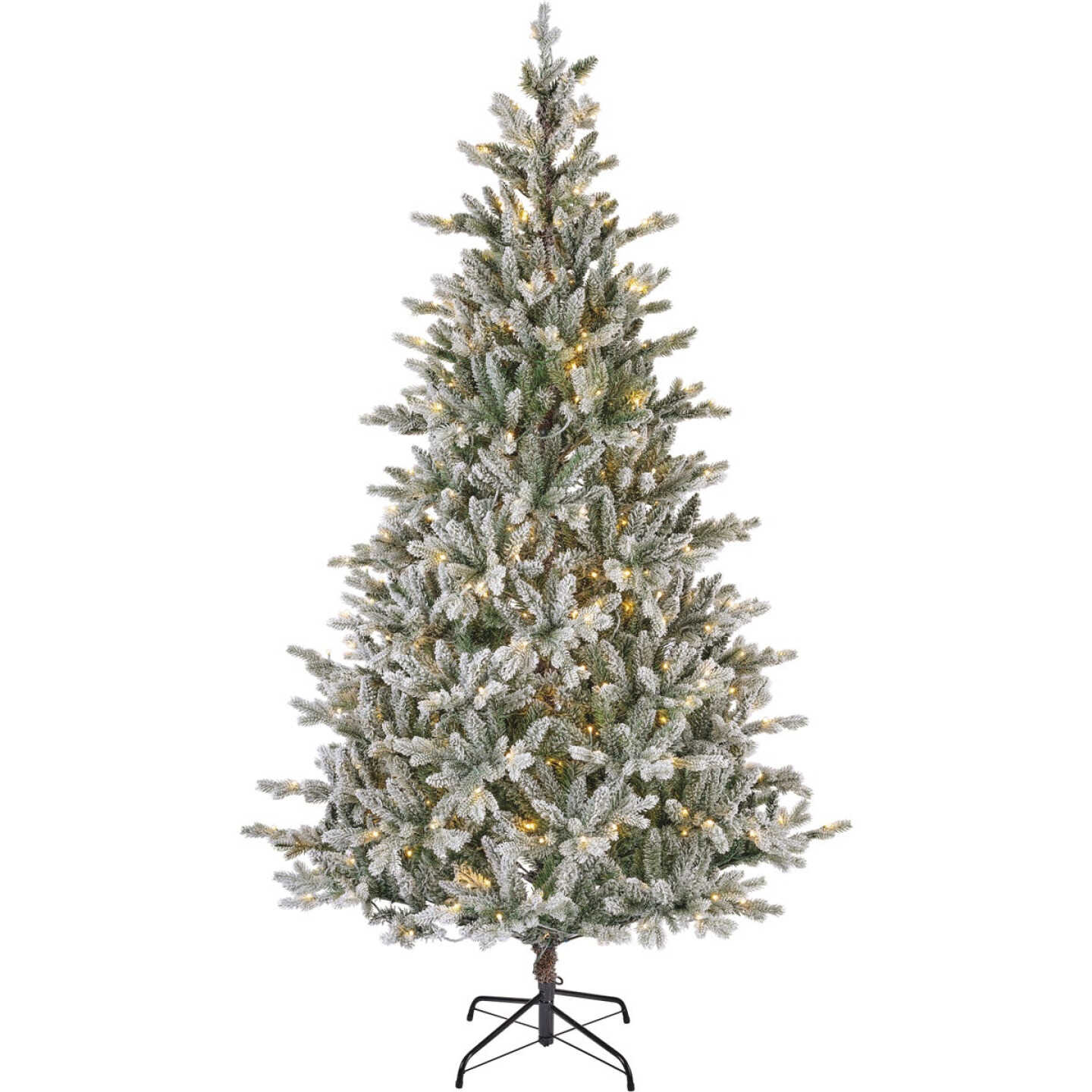 Everlands 7.5 Ft. Warm White/Multi LED Allison Pine Christmas Tree Image 1
