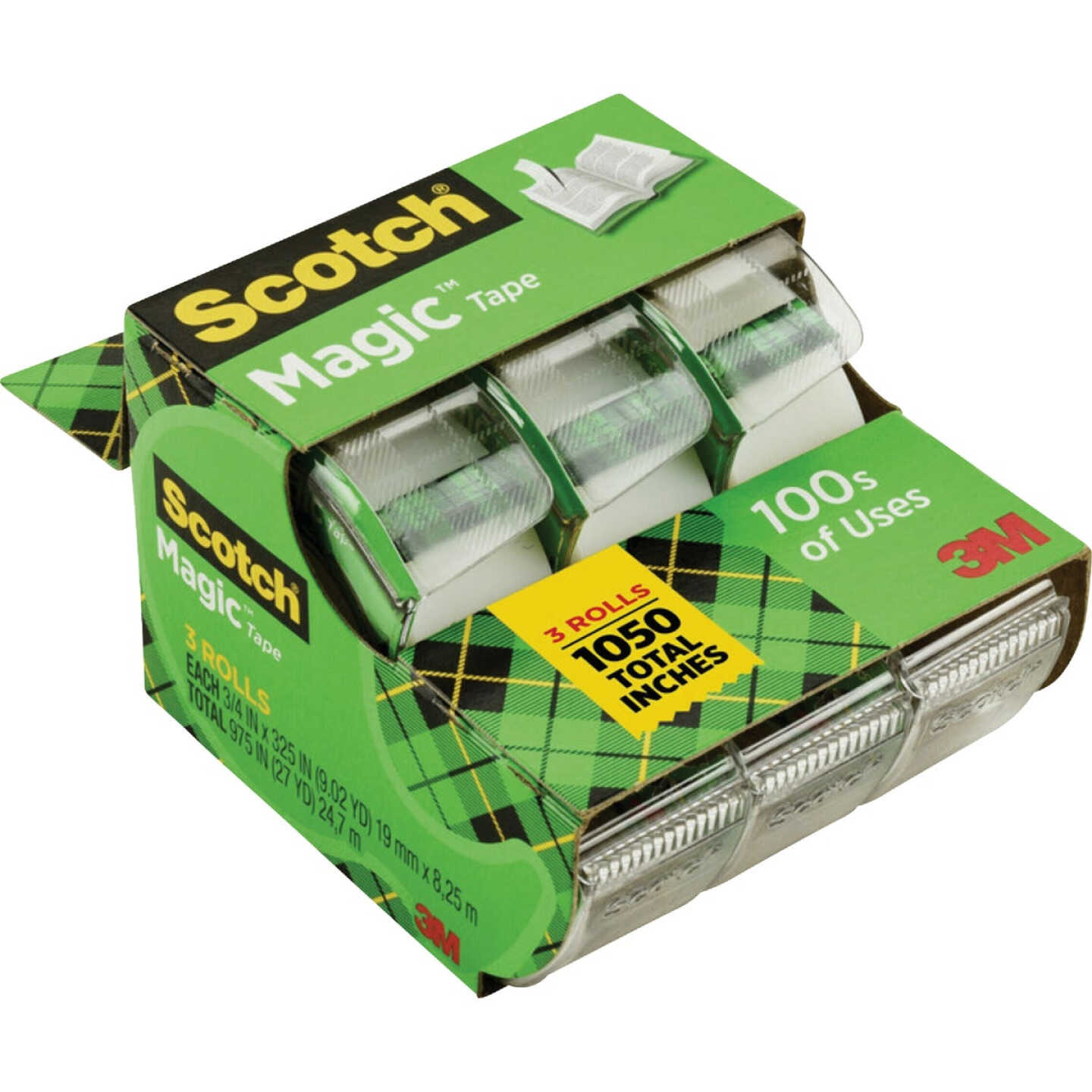 Scotch Magic Tape, 3/4 In. x 300 In. (3-Pack) Image 1