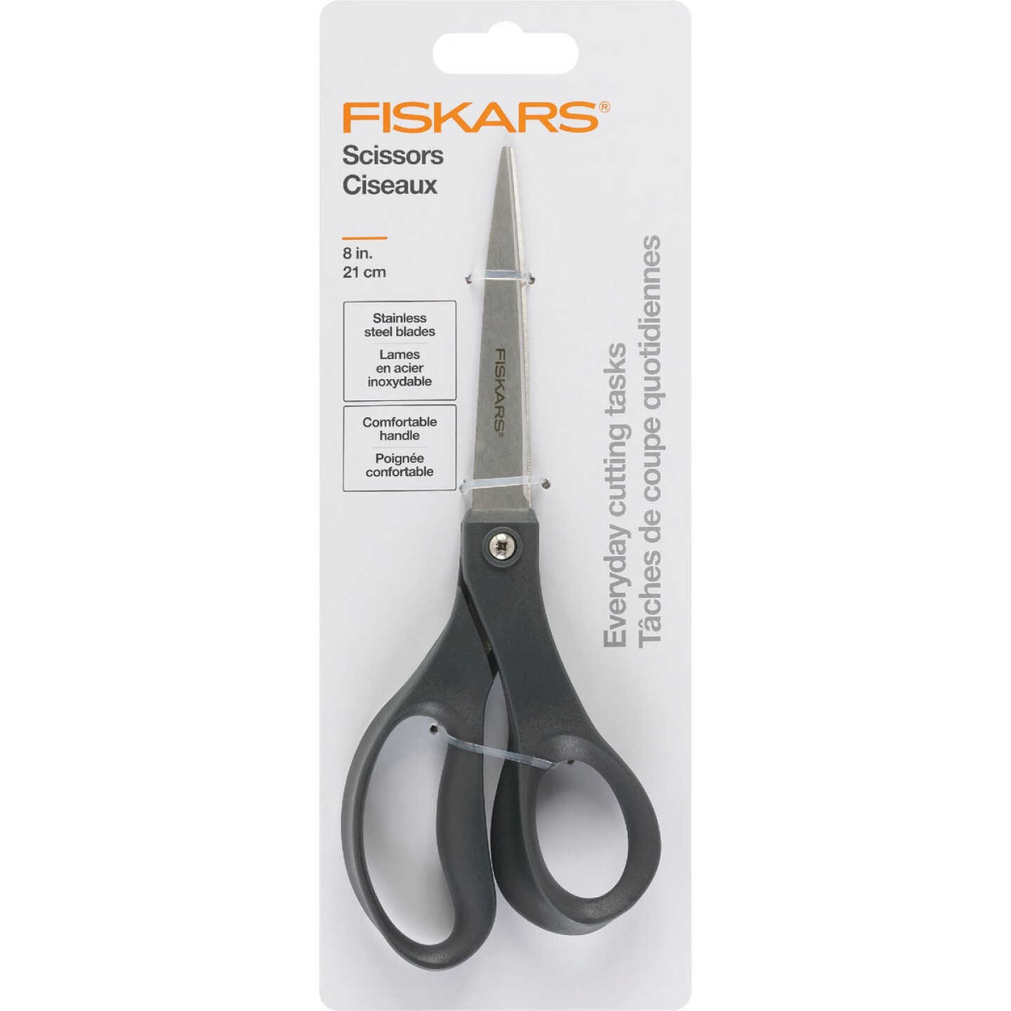 Fiskars Performance Versatile 8 In. General Purpose Stainless Steel Scissors Image 1