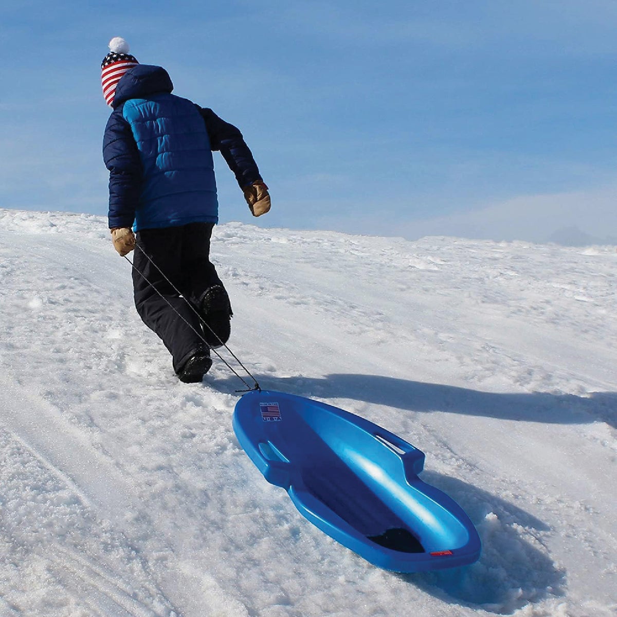 Flexible Flyer Spitfire Polyethylene 39 In. Snow Sled Image 4