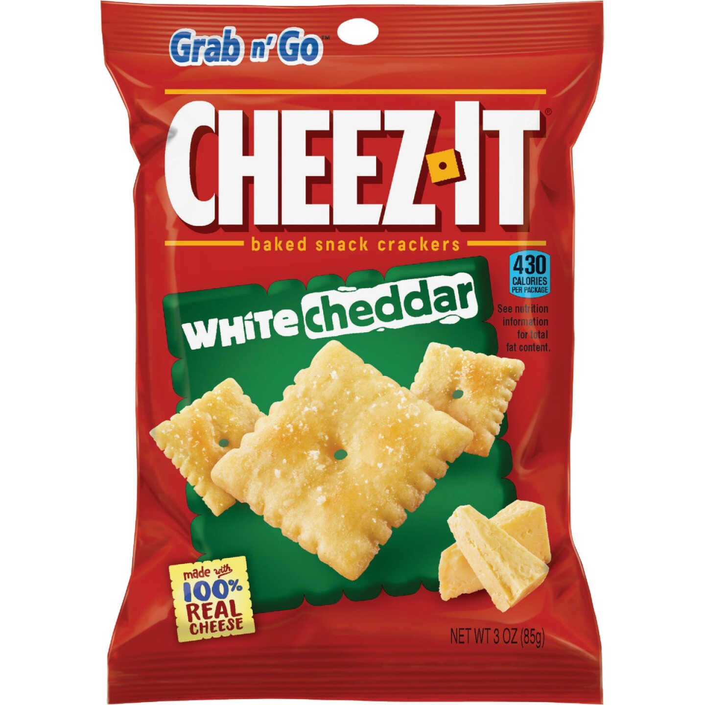 Cheez-it 3 Oz. White Cheddar Crackers Image 1