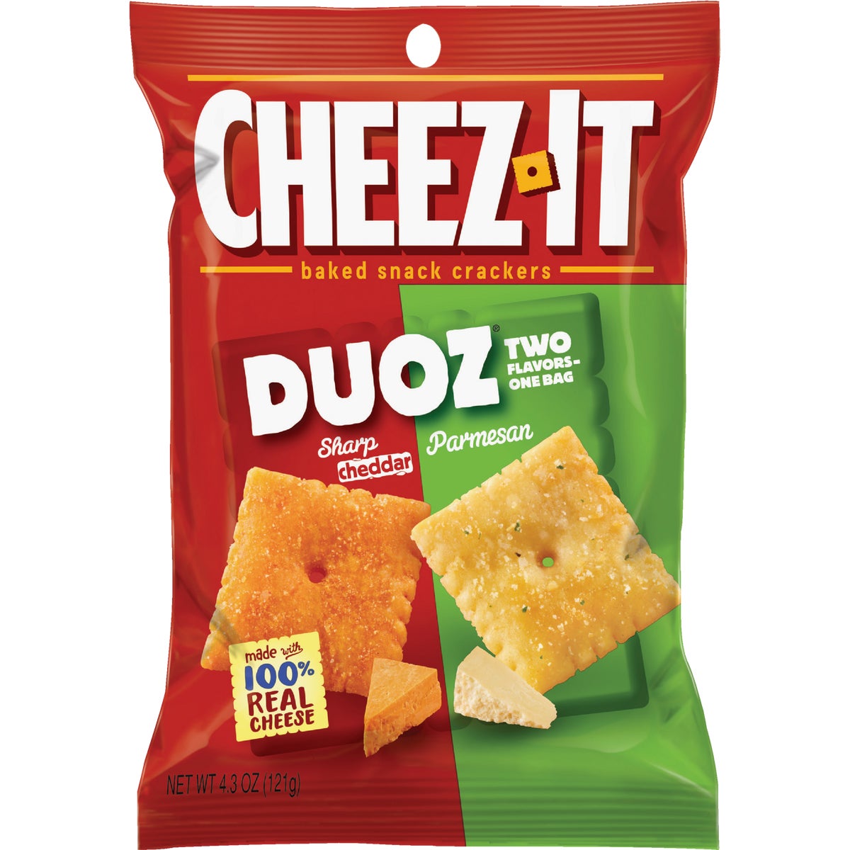 Cheez-it 4.3 Oz. Duoz Sharp Cheddar & Parmesan Crackers