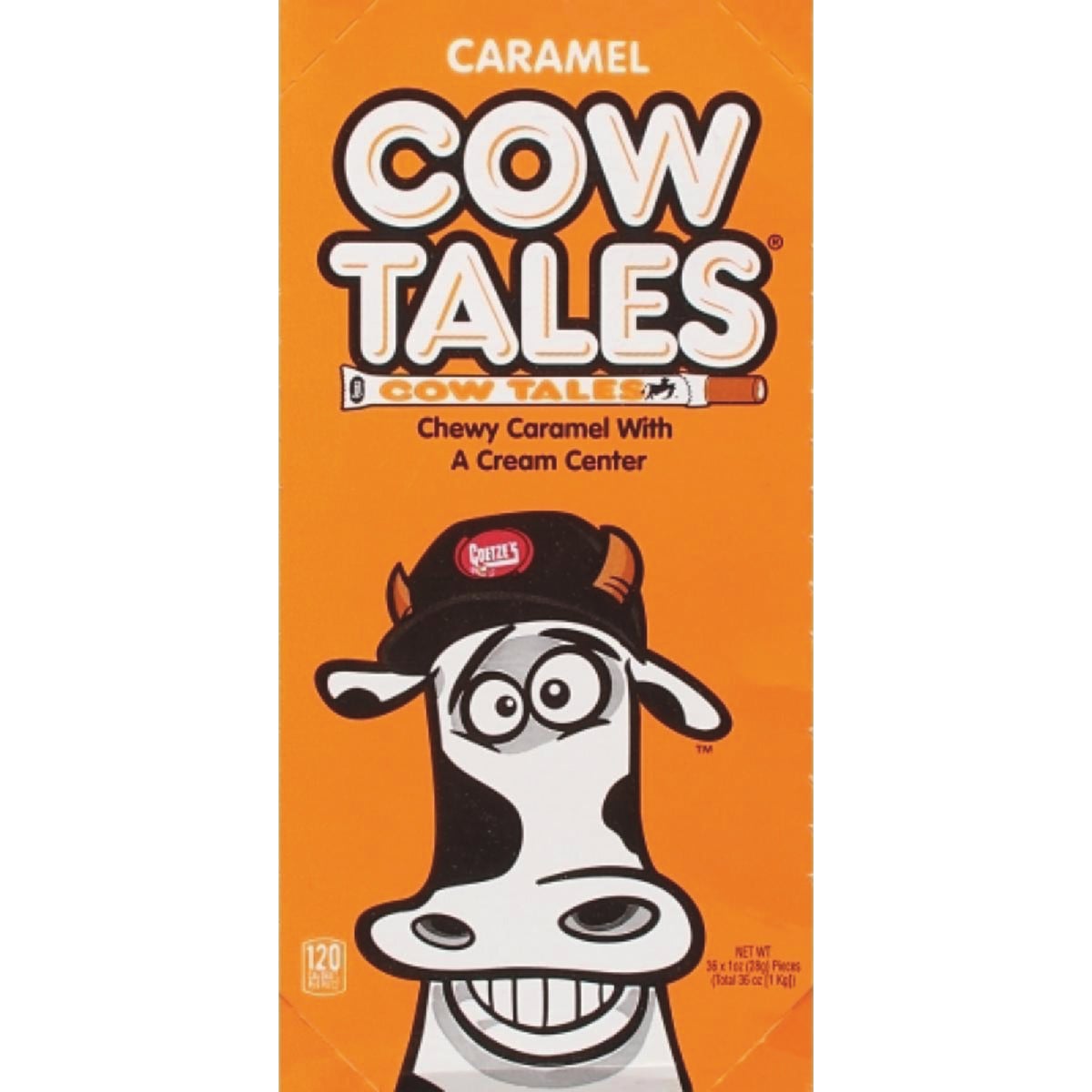 Goetze's 1 Oz. Original Caramel Cow Tales Candy Image 2