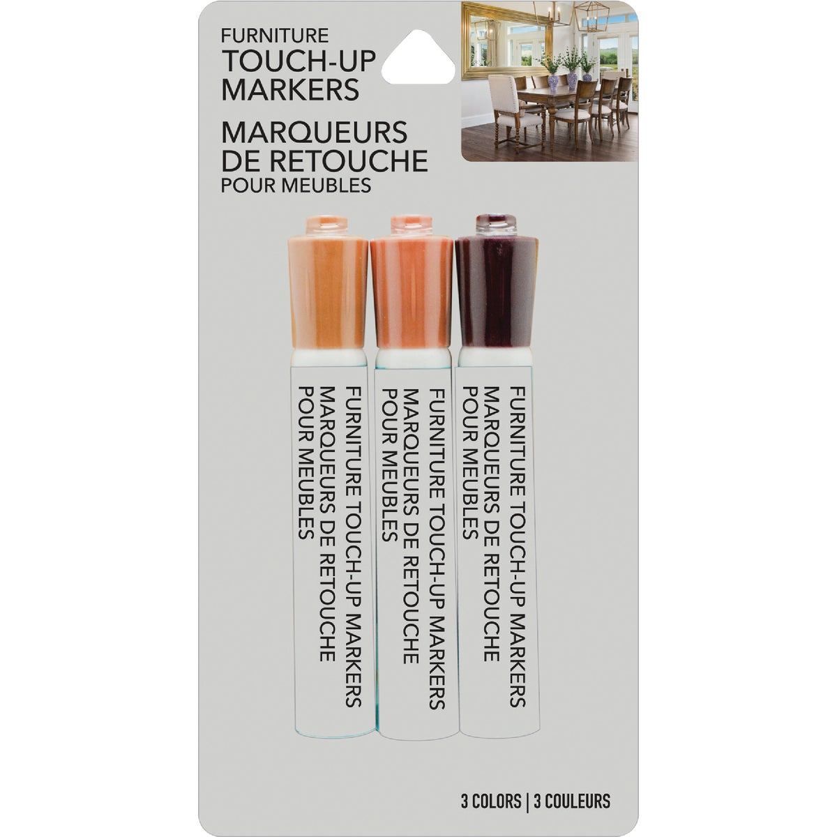 Jacent Furniture Touch-Up Pen Markers (3-Pack)