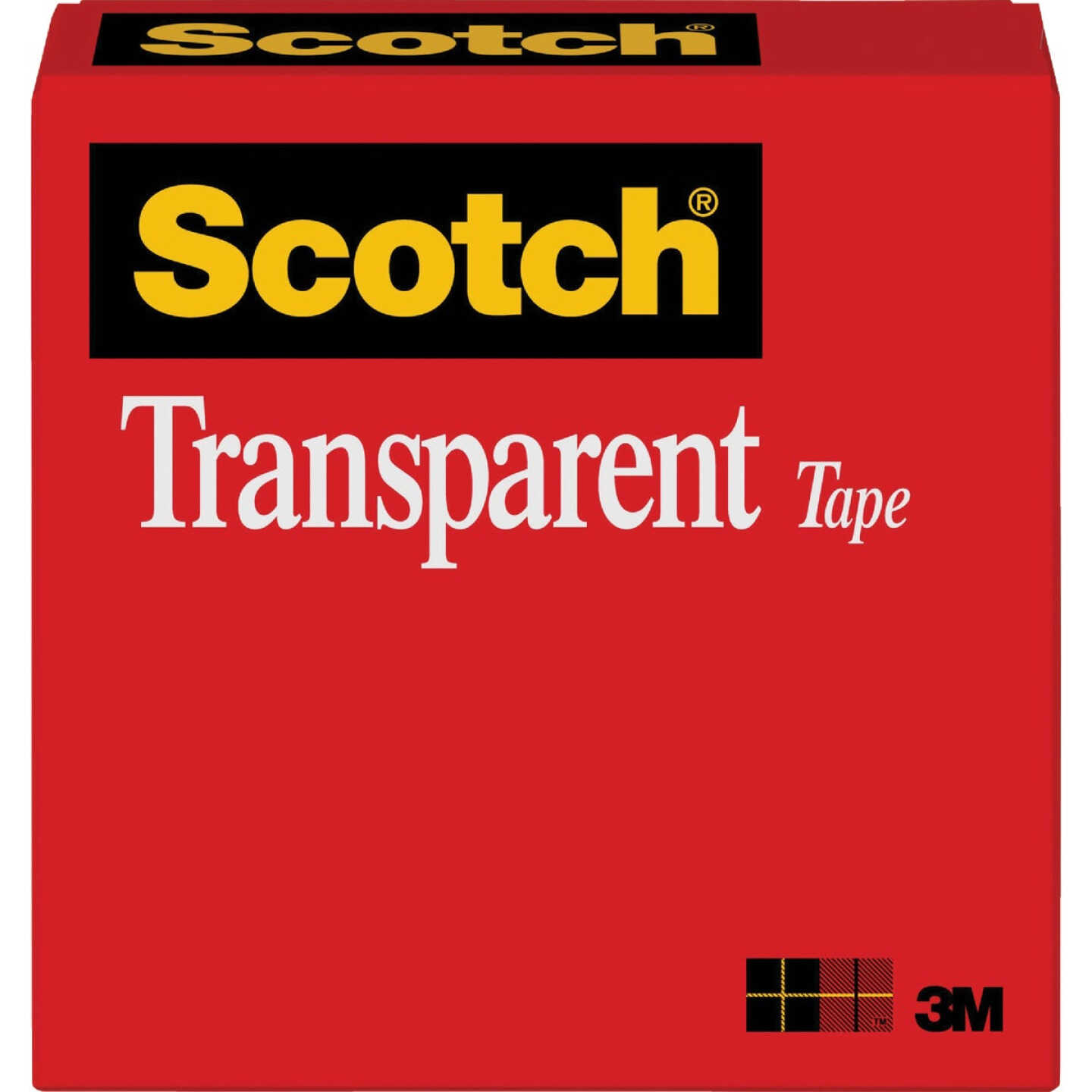 Scotch Transparent Tape Refill, 1/2 In. x 2592 In. Image 1