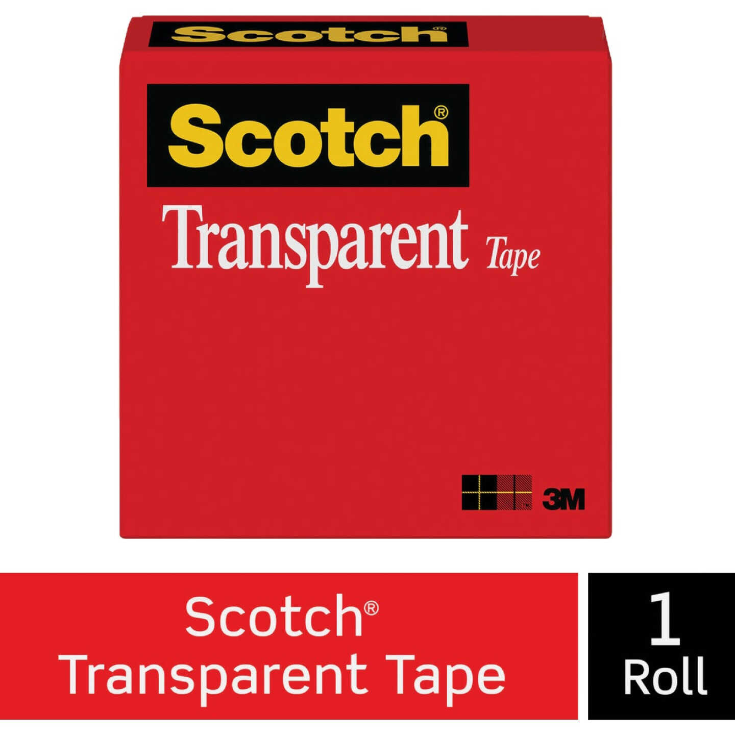 Scotch Transparent Tape Refill, 1/2 In. x 2592 In. Image 2