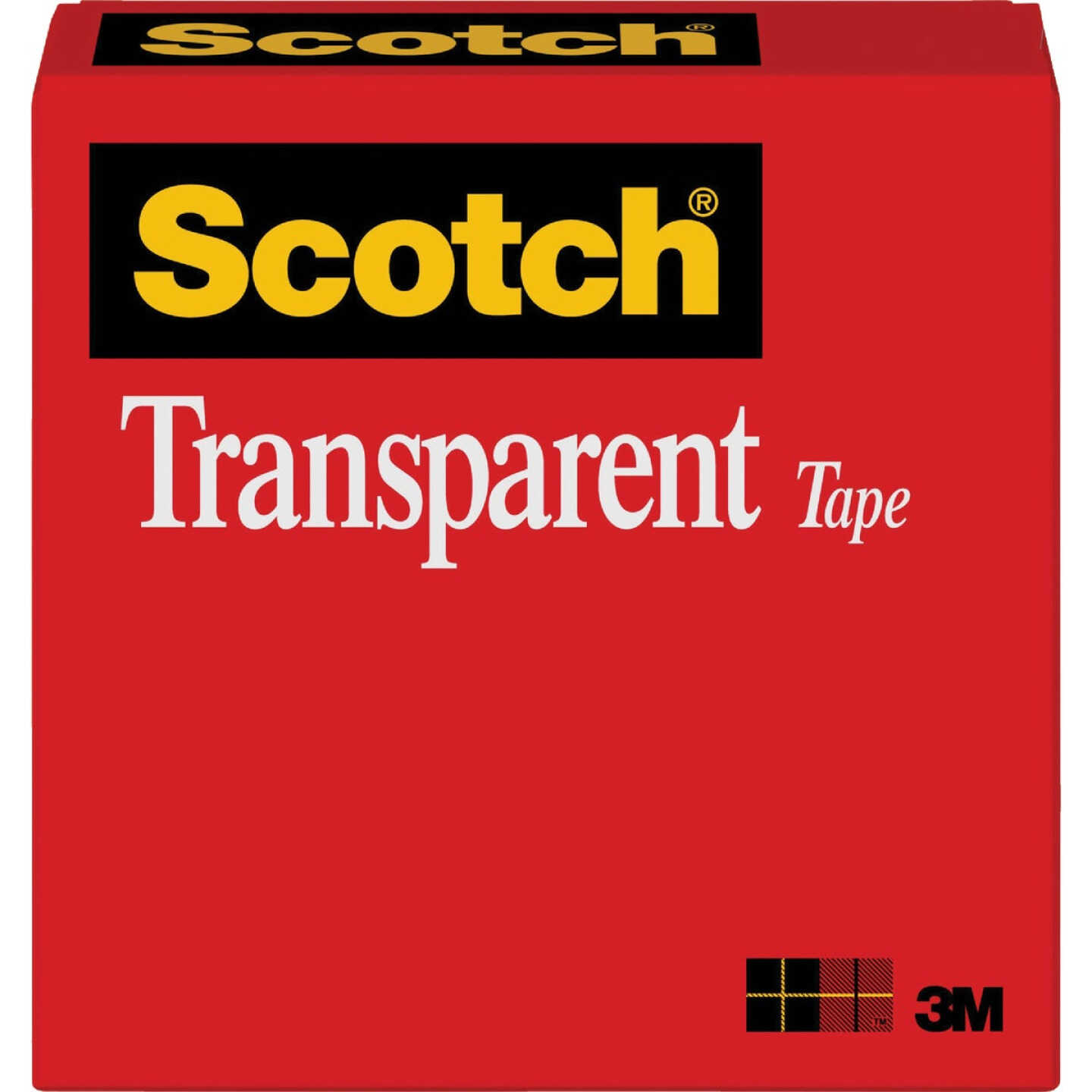 Scotch Transparent Tape Refill, 1/2 In. x 1296 In. Image 1